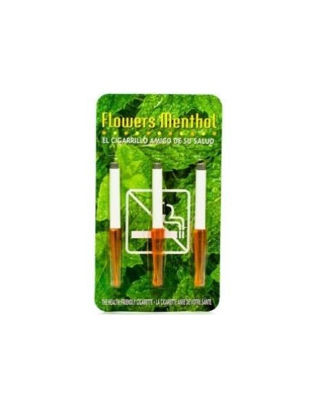 Blist de Cigarro Flower Mentol 2 Peças 3Un da ​​Flower