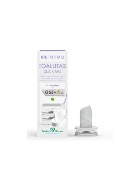 Gse Intimo Toallitas Desechables 10Caps X 3Ml de Prodeco