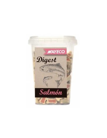 Snack Semihumedo Huesitos Digest Salmón 200Gr de Nayeco Vet