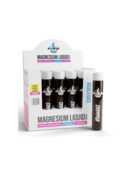 Magnesium Limon 10Viales. de Fire Nutrition