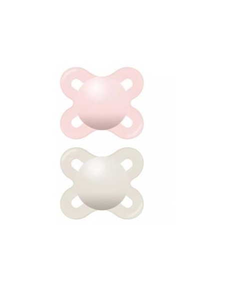 Chupete Start Sili Fiso 0-2M 2Un Rosa de Mam