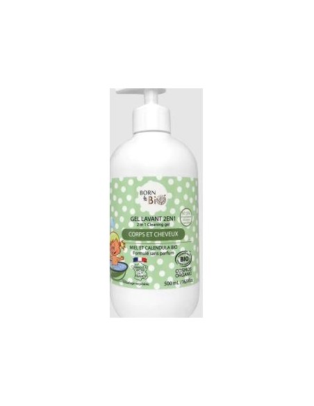 Gel Limpiador Bebe 500Ml. Bio de Born To Bio