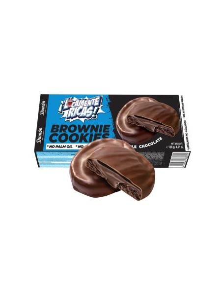 Cookies Brownie Doble Chocolate 128Gr. S/A de Dumon