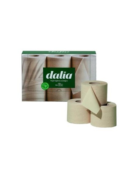 Papel Higienico Doble Capa Sin Blanquear 6Roll Bio de Dalia