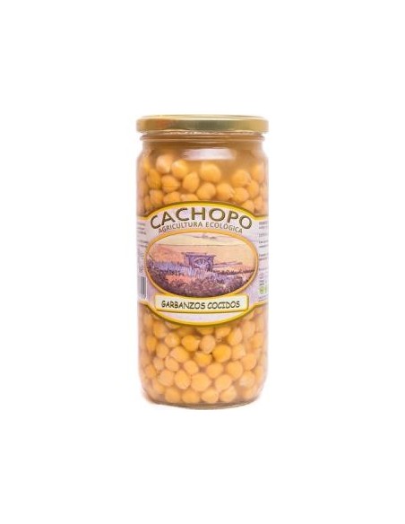 Garbanzos Cocidos 720Gr. Eco de Cachopo