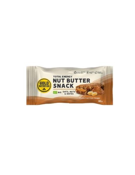 Nut Butter Snack Peanut 15Uds. Bio de Gold Nutrition