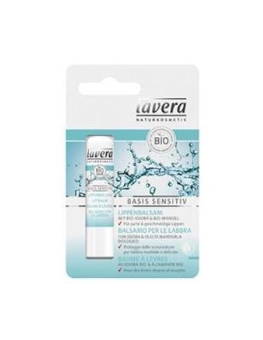 Bálsamo Labial Bio Lavera Jojoba y Almendras 4,5g Stick