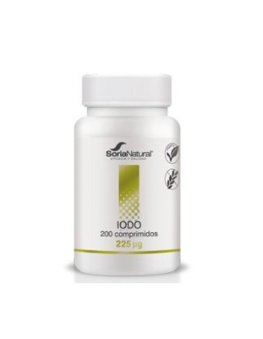 Iodo Liberación Sostenida 200 Comp. Soria Natural - Salud Thyro