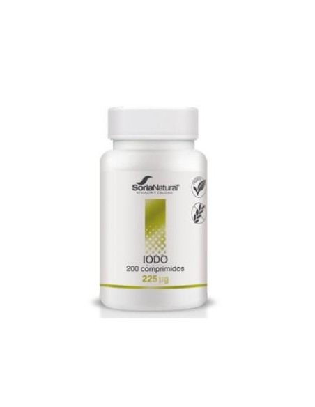 Iodo Liberación Sostenida 200 Comp. Soria Natural - Salud Thyro