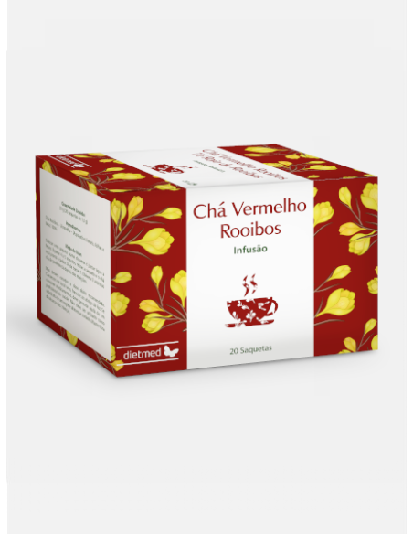Té Rojo Rooibos 20 sobres DietMed | Herbolario Salud y Vida
Infusión Té Rojo Rooibos DietMed | Herbolario Salud y Vida
Té Rojo R