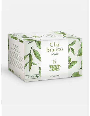 Té Blanco DietMed 20 sobres | Herbolario Salud y Vida
Infusión de Té Blanco DietMed | Herbolario Salud y Vida
Té Blanco 20 sobre