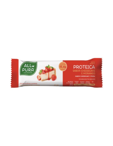 Barrita Proteica All Pura Cheesecake Fresa | Salud y Vida
Snack Proteico Cheesecake Fresa 40g All Pura | Salud y Vida
Barrita Ch