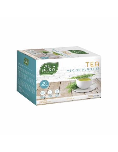 Té Mezcla Plantas 20 Bolsitas All Pura | Salud y Vida
Infusión Mezcla Plantas All Pura 20 Bolsitas | Salud y Vida
Té Mezcla Plan