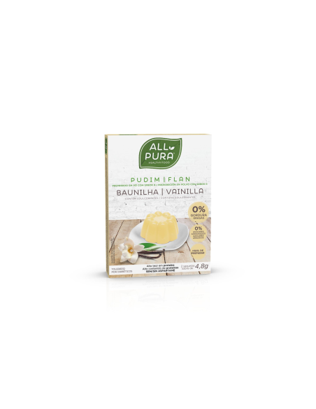 Preparado Flan Vainilla All Pura | Herbolario Salud y Vida
Flan Vainilla All Pura 2x4,8g | Herbolario Salud y Vida
Flan Vainilla