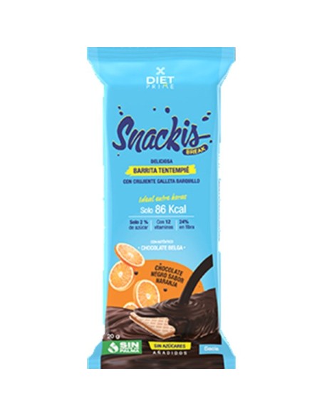 Snackis Choco Negro + Naranja Herbora: Sabor y energía natural