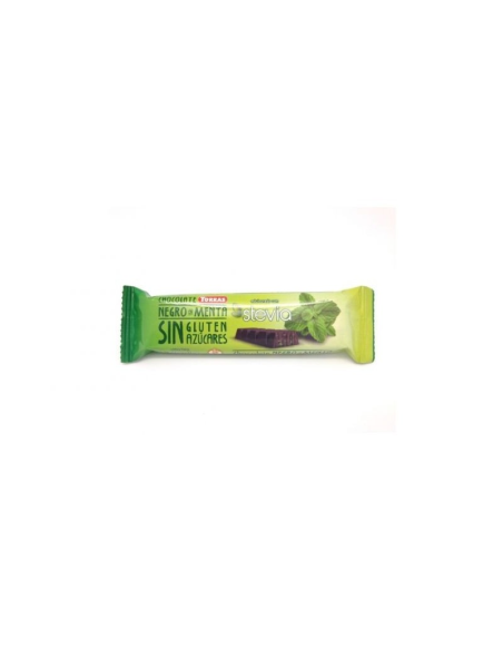 Exp Barritas Choco Negro Con Menta Stevia 24 Ud de