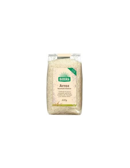 Arroz Basmati Blanco 500G Biogra Bio de Biográ (Sorribas)