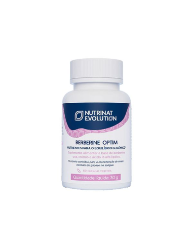 Berberine Optim 60 Vcaps Nutrinat Evolution  Salud Natural
