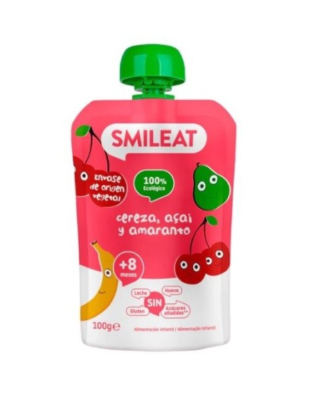 Bio Bolsa de Cereja, Açaí e Amaranto Smileat 100 g