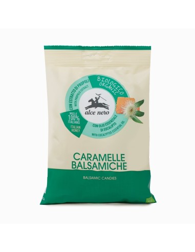 Caramelos Bio Miel, Eucalipto y Propóleo Alce Nero 100g
