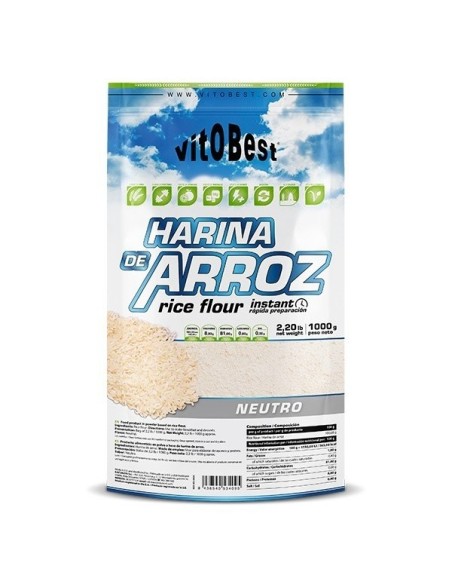 Harina De Arroz Neutra 1 Kg De Vit.O.Best