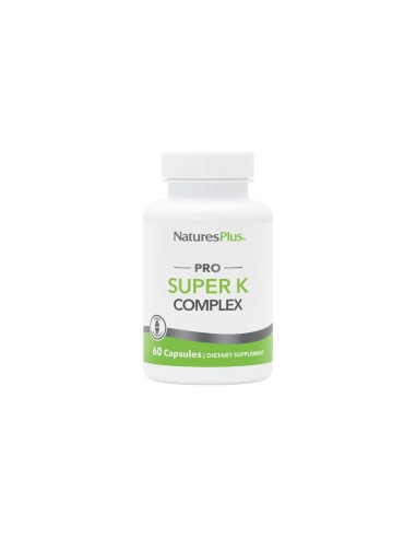 Pro Super K Complex 60 Caps | Vitaminas y Salud Ósea Natures Plus