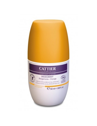 Desodorante Roll-On Cattier Frescor Cítrico 24H 50ml