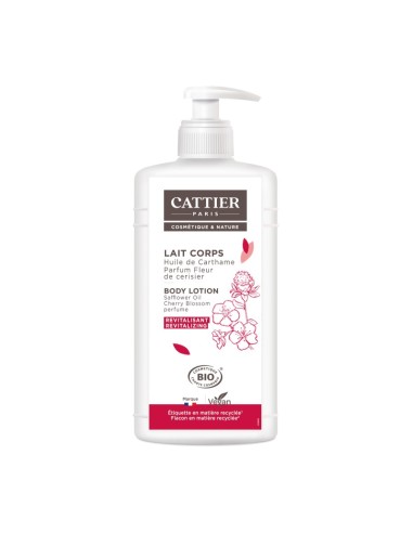 Leche Corporal Revitalizante 500ml Cattier  Hidratación Natural