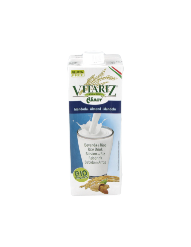 Bebida Vegetal Arroz y Almendra Bio 1L Vitariz Sg