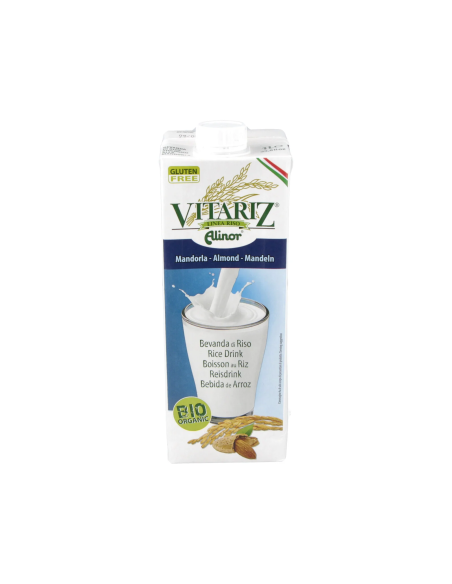 Bebida Vegetal Arroz y Almendra Bio 1L Vitariz Sg