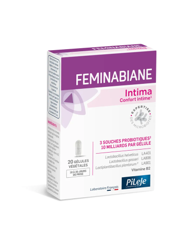 Feminabiane Intima 20 Cap  Cuidado Íntimo Natural Pileje