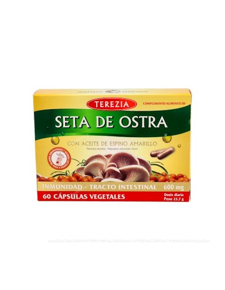 Seta De Ostra Con Aceite De Espino Amarillo 60 Cap
