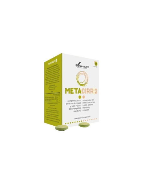 Metacirr 2 625mg 120 Comprimidos Soria Natural  Salud Hepática