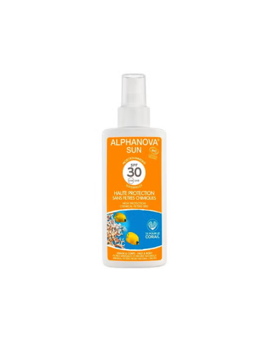 Protector Solar Bio Alphanova SPF30 Spray 125g Natural