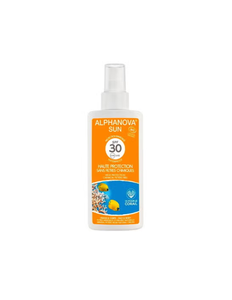 Protector Solar Bio Alphanova SPF30 Spray 125g Natural