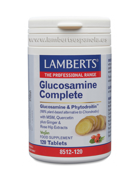 Glucosamina Completa 120 Tabs de Lamberts