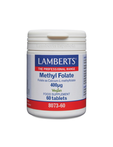 Methyl Folate 400 Âµg 60 Tabs de Lamberts