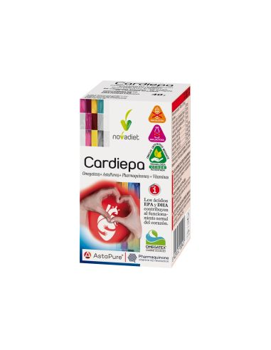 Cardiepa 60 cápsulas de Novadiet