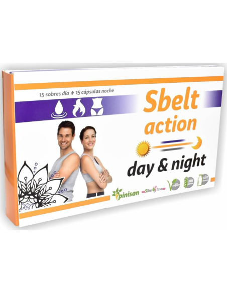 Sbelt Action Day&Amp Night 15Sticks + 15Cap. de Pinisan
