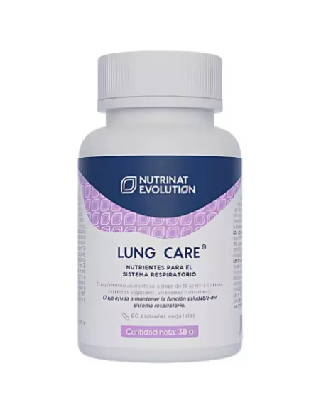 Lung Care 60 Vcaps Nutrinat Evolution  Apoyo Respiratorio Saludable