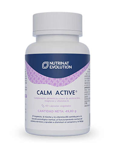 Calm Active 60 Vcaps Nutrinat Evolution  Bienestar Natural