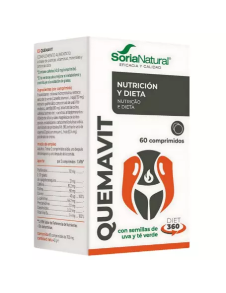 Quemavit Neo 28 Comprimidos de Soria Natural
