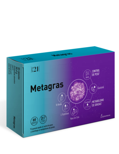 Metagrass 60 Vcaps Plameca: Energía natural y bienestar diario