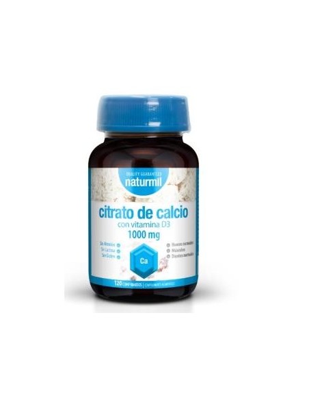 Pack 4x3 uds Citrato De Calcio 120Comp. de Dietmed