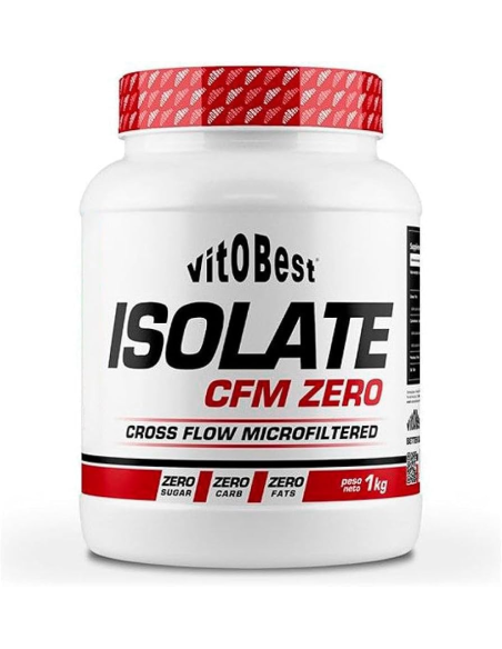 Isolate Cfm Zero 1 Kg Vainilla Vit.O.Best | Proteína Pura