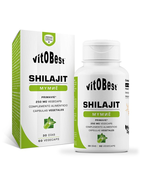 Shilajit 60 Vegecaps de Vit.O.Best