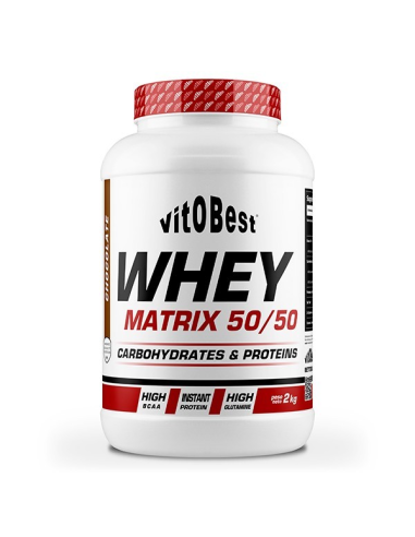Whey Matrix 50/50 2 Kg Vainilla Vit.O.Best - Proteína Premium