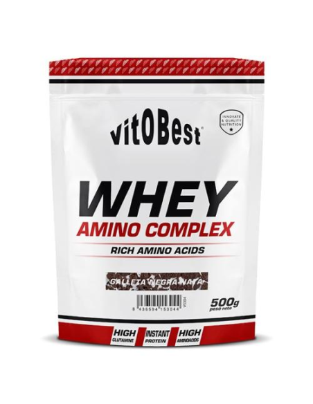 Whey Amino Galleta Negra con Nata 500g - Vit.O.Best Calidad
