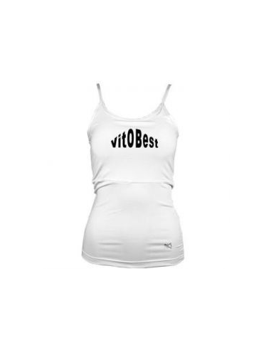 Camiseta Kaira S Vit.O.Best Branca com Forro Confortável e Estiloso