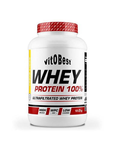 Whey Protein 100% Yogur Limón 2 Kg Vit.O.Best Calidad Top
